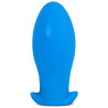 EggPlay Plug silicone Saurus Egg S 10 x 4.5cm Bleu